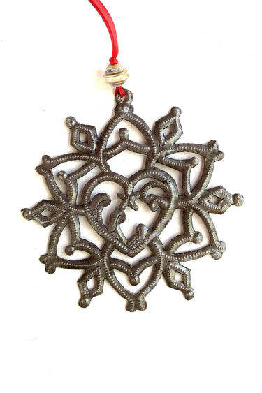 Snowflake Nativity Ornament